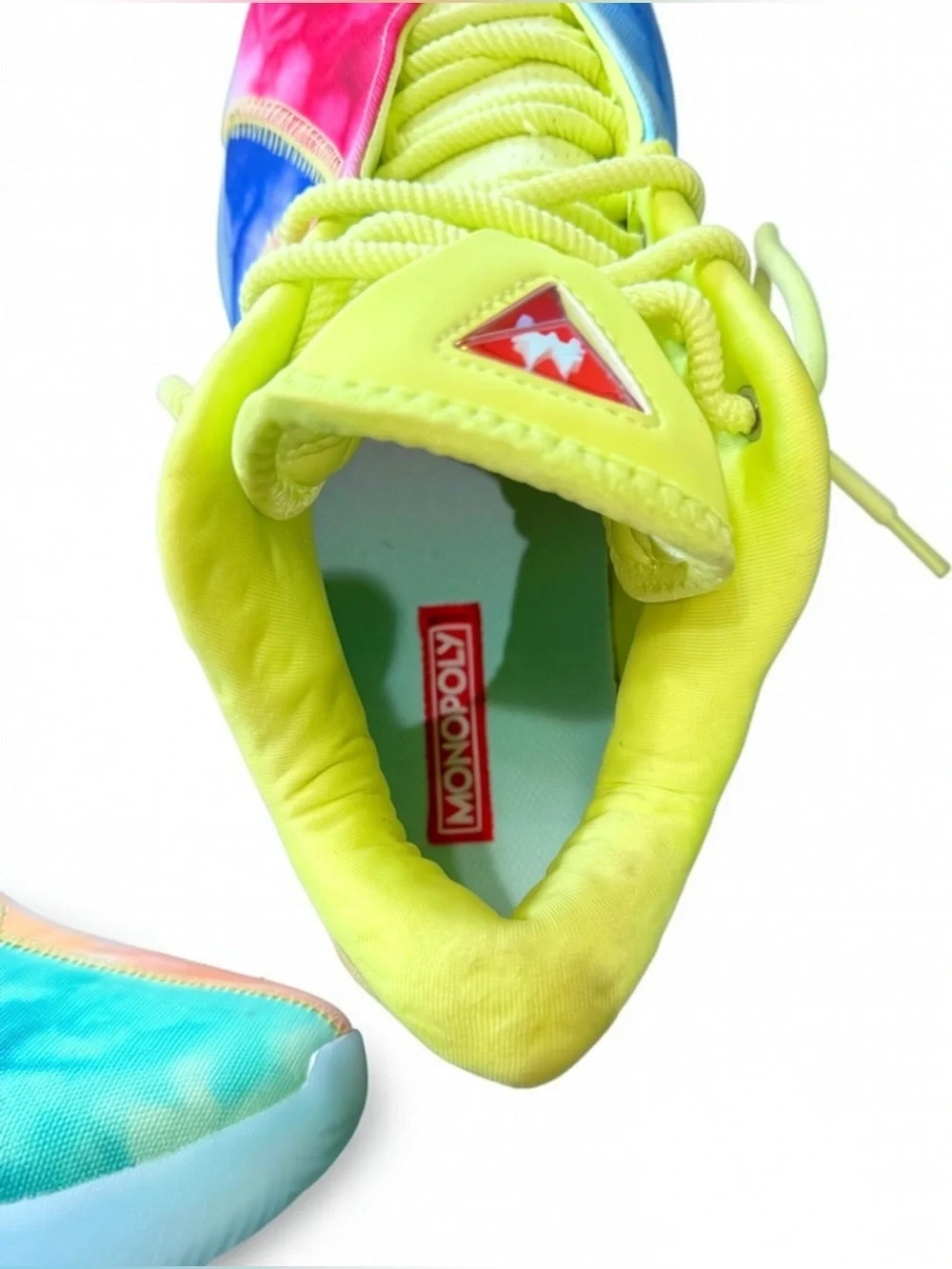 Nike LeBron 22 x Monopoly What The Tie Dye Basketball Shoes Men's Size 11.5 NWT